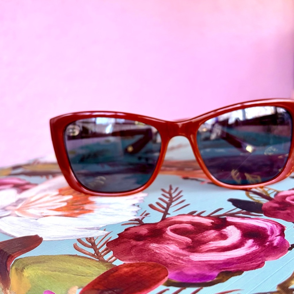 Escada Burgundy Sunglasses